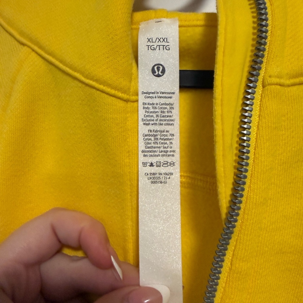 Lululemon Scuba Oversized Full-Zip Hoodie - Picture 8 of 9